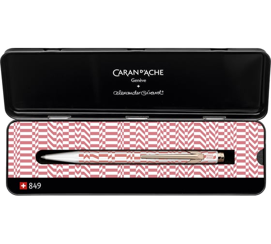 Шариковая ручка Caran d’Ache Carandache Office - Alexander Girard, Pink M 849.123