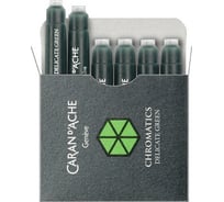 Чернила Caran d’Ache Carandache зеленый, 6 шт в упаковке 8021.221