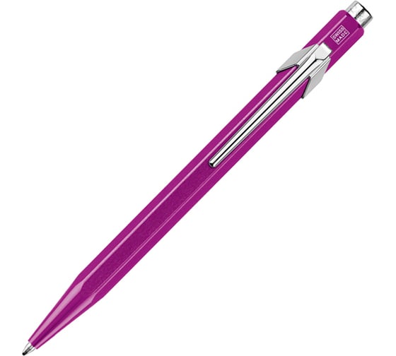 Шариковая ручка Caran d’Ache Carandache Office 849 Pop Line - Metallic Violet M 849.850 1