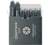 Чернила Caran d’Ache Carandache серый, 6 шт в упаковке 8021.005