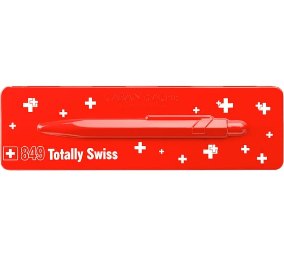 Шариковая ручка Caran d’Ache Carandache Office Totally Swiss - шариковая ручка, M 849.053