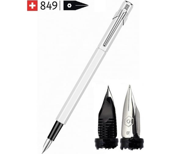 Перьевая ручка Caran d’Ache Carandache Office 849 Classic - Laquer White M 840.001