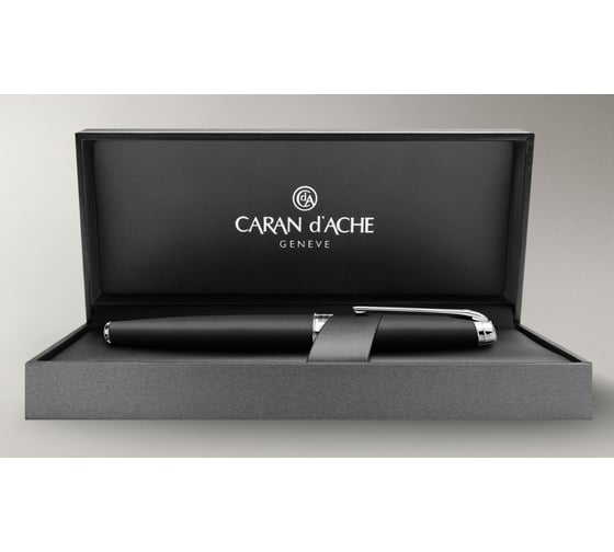 Ручка-роллер Caran d’Ache Carandache Leman - Black Matte SP F 4779.496