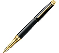 Перьевая ручка Caran d’Ache Перьевая ручка Carandache Leman - Ebony Black Lacquer GP F 4799.272