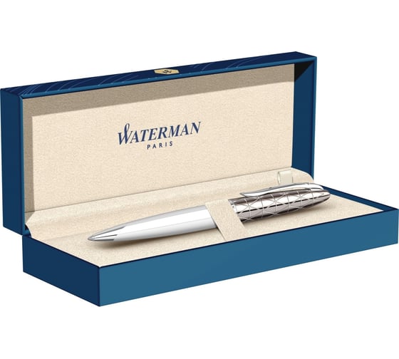 Шариковая ручка Waterman Carene - Contemporary White ST, M, BL S0944680