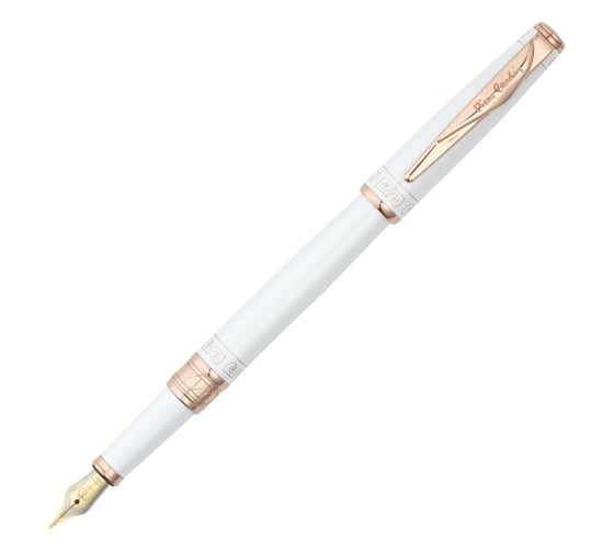 Перьевая ручка Pierre Cardin Secret Business - White with ornament, M PCA1063FP 1