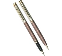 Подарочный набор Pierre Cardin Pen&Pen - Matte Brown, шариковая ручка + ручка-роллер, M PC0824BP/RP