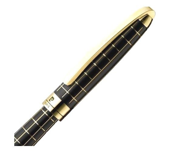 Ручка-роллер Pierre Cardin Progress - Black Gold, M PC5000RP-02G