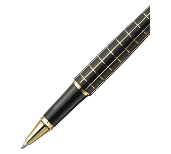 Ручка-роллер Pierre Cardin Progress - Black Gold, M PC5000RP-02G