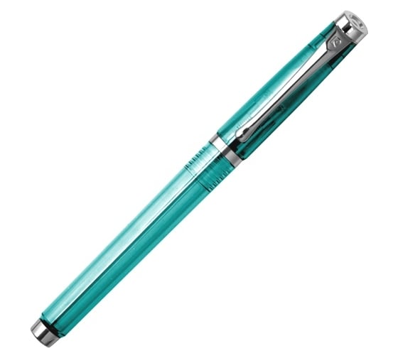 Перьевая ручка Pierre Cardin I-share - Turquoise/Transparent, M PC4213FP