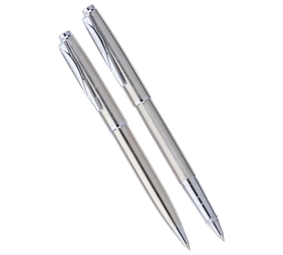 Подарочный набор Pierre Cardin Pen&Pen - Steel, ручка шариковая + ручка роллер PC0918BP/RP