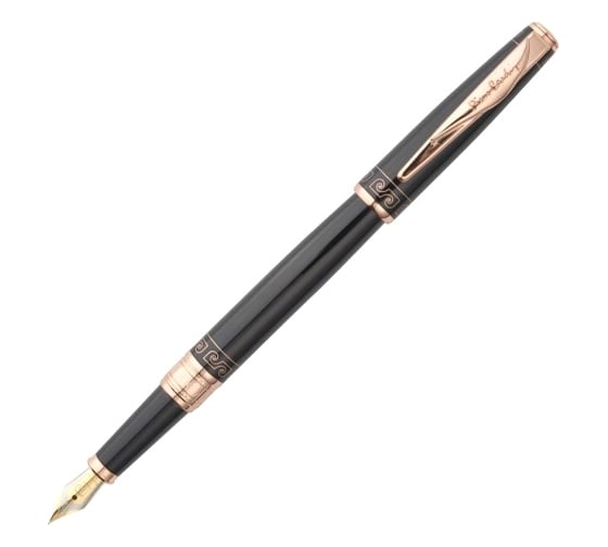 Перьевая ручка Pierre Cardin Secret Business - Black with ornament, M PCA1062FP 1