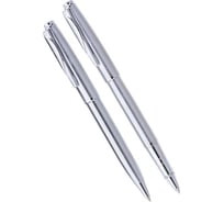Подарочный набор Pierre Cardin Pen&Pen - Silver, ручка шариковая + ручка роллер PC0917BP/RP