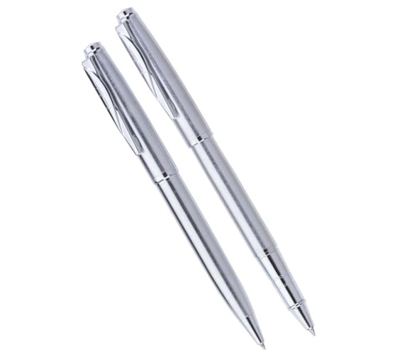 Подарочный набор Pierre Cardin Pen&Pen - Silver, ручка шариковая + ручка роллер PC0917BP/RP 1