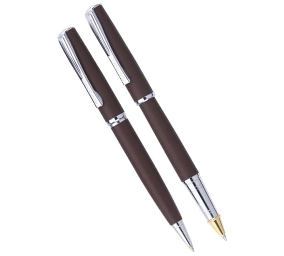 Подарочный набор Pierre Cardin Pen&Pen - Brown, ручка шариковая + ручка роллер PC0952BP/RP