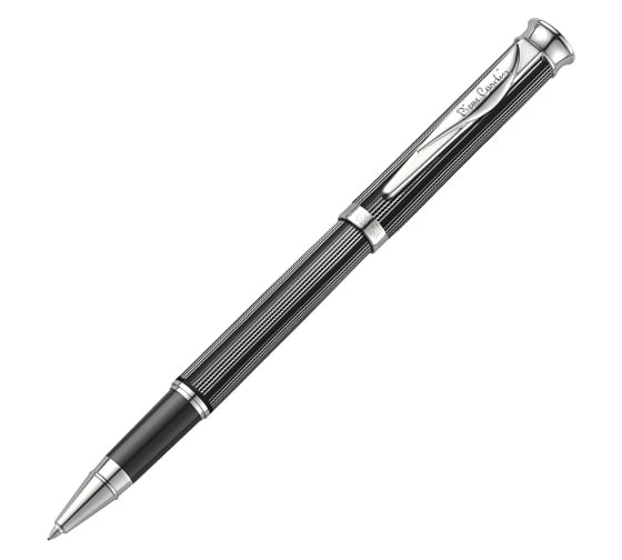 Ручка-роллер Pierre Cardin Tresor - Black Silver, M PC1001RP-03