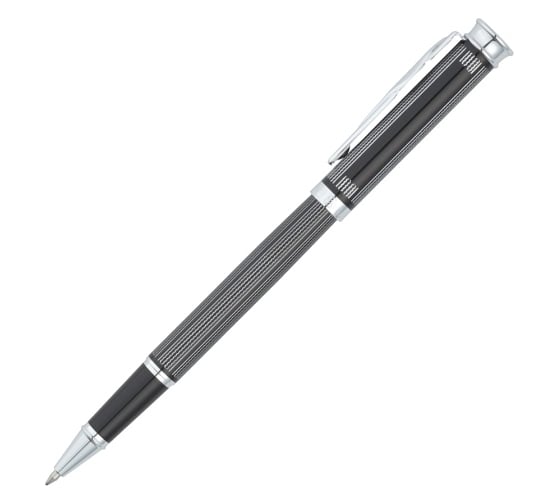 Ручка-роллер Pierre Cardin Tresor - Black Silver, M PC1001RP-03