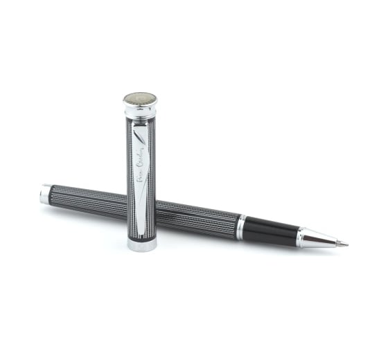 Ручка-роллер Pierre Cardin Tresor - Black Silver, M PC1001RP-03