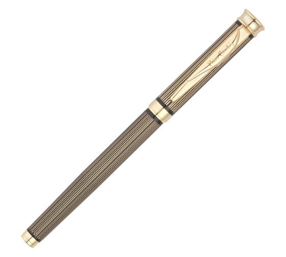 Ручка-роллер Pierre Cardin Tresor - Black Gold, M PC1001RP-03G