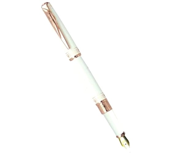 Перьевая ручка Pierre Cardin Secret - White Patterned GT, M PC1063FP 1