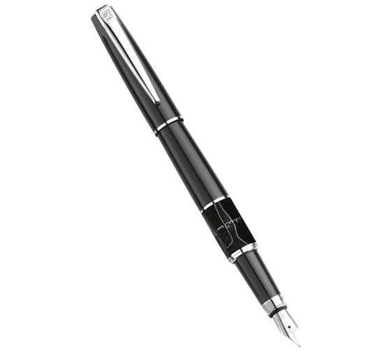 Перьевая ручка Pierre Cardin Libra - Black CT, М PC3406FP-02