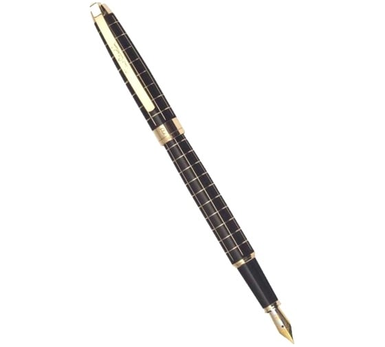 Перьевая ручка Pierre Cardin Progress - Black Gold, М PC5000FP-02G