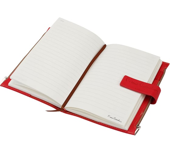 Записная книжка Pierre Cardin красная в обложке 21,5х15,5х3,5 см PC190-F04-3