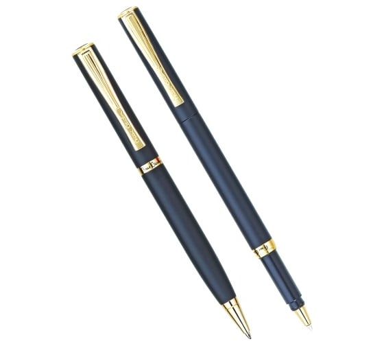 Подарочный набор Pierre Cardin Pen&Pen - Metallic Black GT, шариковая ручка, ручка-роллер, M PC0867BP/RP 1