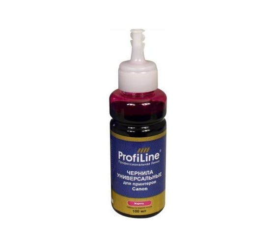 Чернила ProfiLine PL-CL 41/CL 51/CL 511/CL 513 для Canon Magenta 100 мл PL_INK_CL-41_M_100ml 1