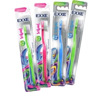 Зубная щетка EXXE School детская, 6-12 лет, мягкая 219601