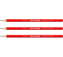 Набор графитных карандашей Воскресенская карандашная фабрика ОПП заточенные ассорти 2Т, ТМ, 2М 10x3 шт упаковка 10 шт 517983