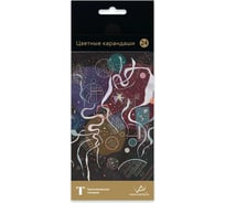 Набор цветных карандашей Vista-Artista Кандинский заточенный, 4 шт, 24 цвета 577162