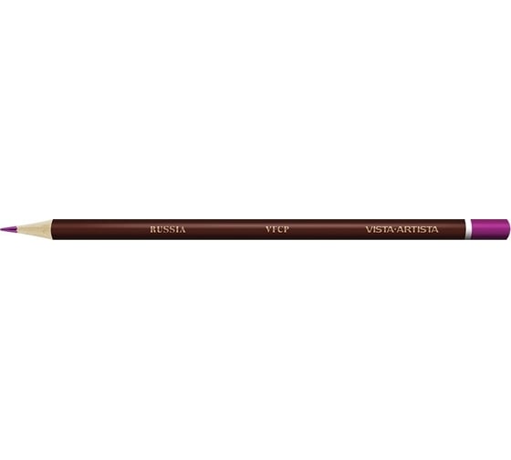 Заточенный цветной карандаш Vista-Artista 419 Кобальтовый фиолетовый светлый, Cobalt violet light, упаковка 6 шт 554655 1