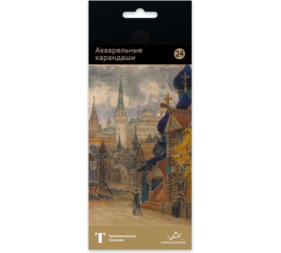 Акварельные карандаши Vista-Artista Fine набор 2 шт, 24 цвета 617407