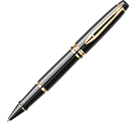 Ручка-роллер Waterman Expert - Black GT F BL S0951680