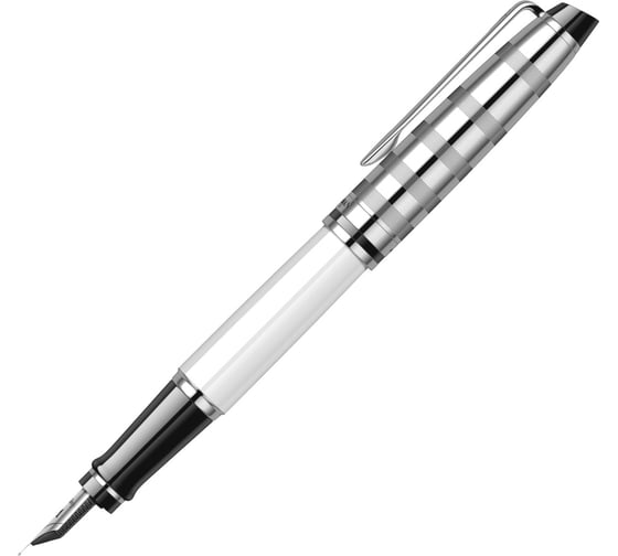 Перьевая ручка Waterman Expert - Deluxe White CT F S0952380 1