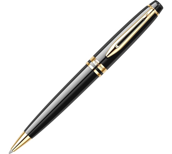 Шариковая ручка Waterman Expert - Black GT M S0951700 1