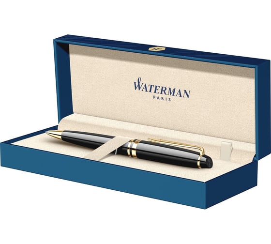 Шариковая ручка Waterman Expert - Black GT M S0951700