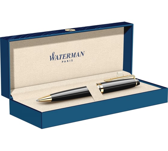 Шариковая ручка Waterman Expert - Black GT M S0951700
