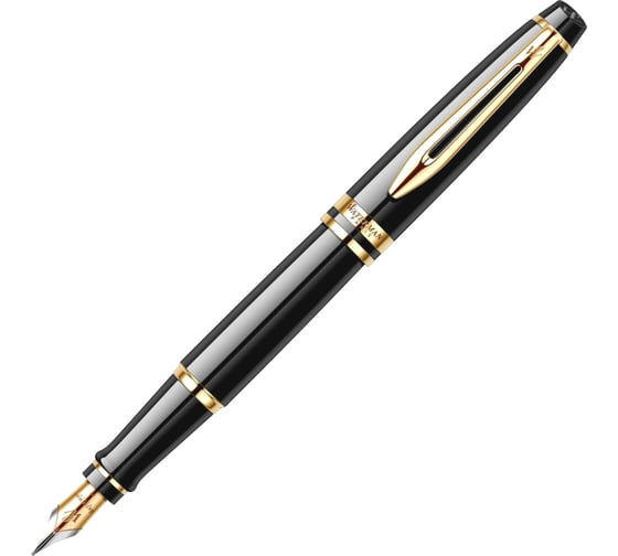 Перьевая ручка Waterman Expert - Black GT F S0951640 1