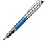 Перьевая ручка Waterman Expert - Deluxe Obsession Blue CT, F 1904580 2