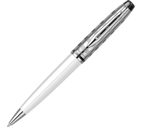 Шариковая ручка Waterman Expert - Deluxe White CT M S0952440 1