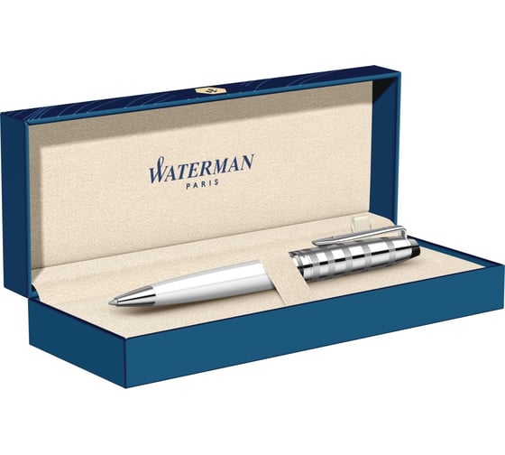 Шариковая ручка Waterman Expert - Deluxe White CT M S0952440
