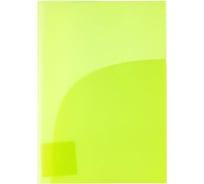 Папка-уголок Expert Complete 2 кармана, A4 180 мкм песок лайм уп. 20шт. 588331