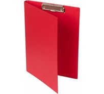 Папка-планшет Expert Complete PVC с крышкой мет прижим A4 2красный уп. 25шт. 605490