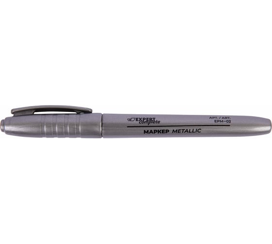 Маркер Expert Complete METALLIC EPM-02 2 мм пулевидный №03 серебристый уп. 12шт. 645797 1