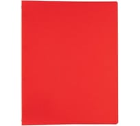 Папка Expert Complete на 4 О-кольцах, A4, 450 мкм, 25 мм, песок, d - 17 мм, красный, уп. 4шт. 605567