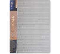 Папка Expert Complete на 4 О-кольцах A4, 700 мкм, 25 мм, PRISMA, d - 17 мм, серебряный, уп. 4шт. 679361