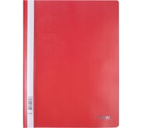 Папка-скоросшиватель Expert Complete A4, 140/180 мкм, волокно, красный, упаковка 20 штук 622136