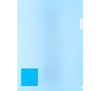 Папка-уголок Expert Complete A4, 180 мкм, диагональ, синий, упаковка 20 штук 605590